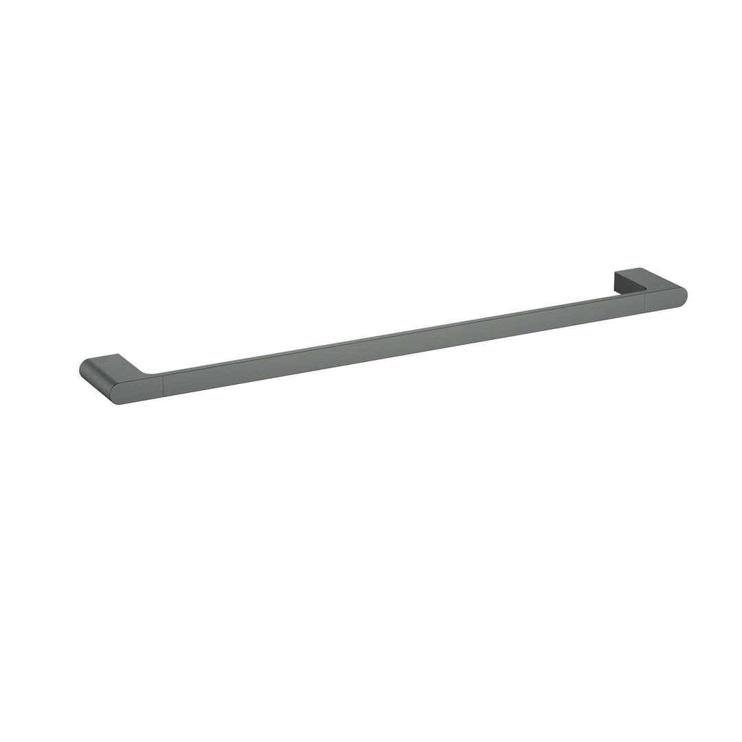Cora Single Towel Rail — Gunmetal