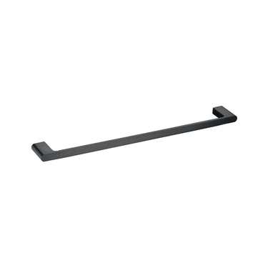 Cora Single Towel Rail - 800mm -Matte Black- Nuvio-5301-800-MB-Towel Rail