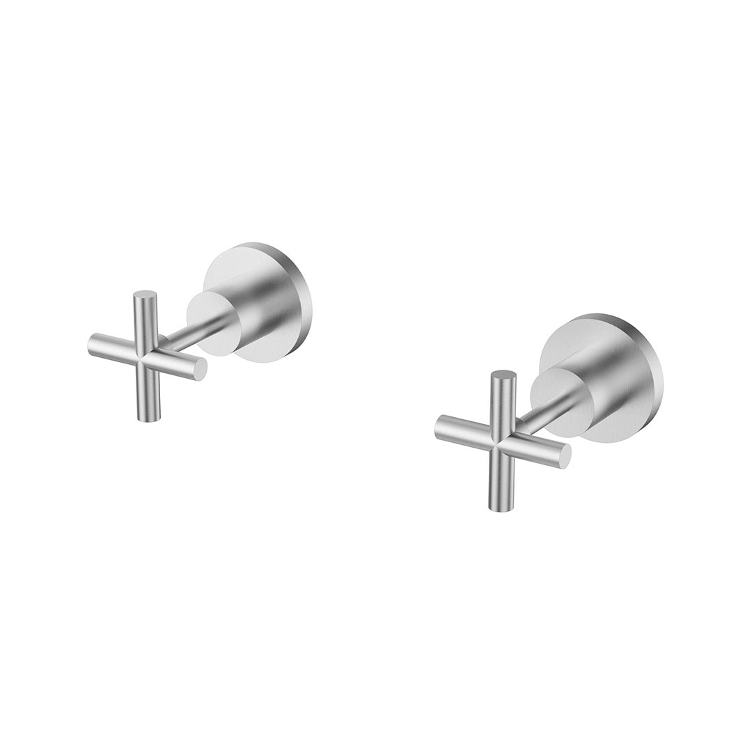 Cross Wall Assemblies — Brushed Nickel
