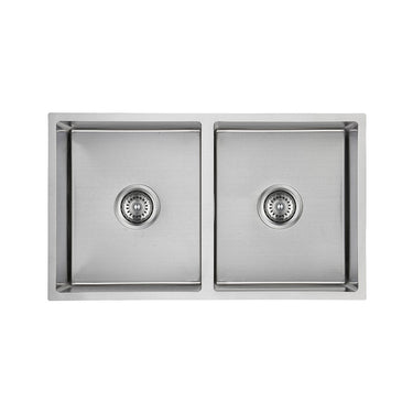 Double Bowl Sink - 750mm Wide -- Nuvio-PR4034ND-Sink