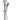 Eden Square Shower Set 200mm - Brushed Nickel - Nuvio - PHC7121S-BN - Shower Set