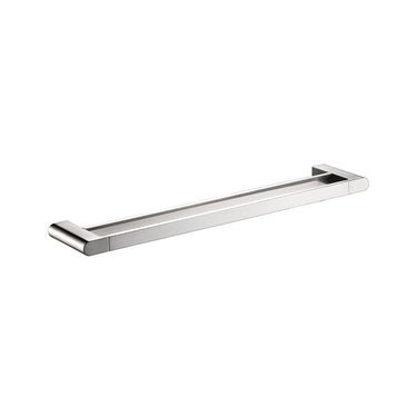 Flores Double Towel Rail 600mm -Brushed Nickel- Nuvio-55302-600-BN-Towel Rail