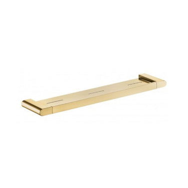 Flores Metal Shelf -Brushed Gold- Nuvio-55309-BG-Shelf