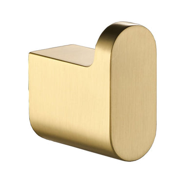 Flores Robe Hook -Brushed Gold- Nuvio-55306-BG-Robe Hook