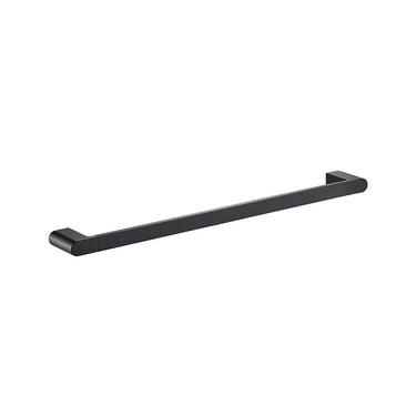 Flores Single Towel Rail 600 -Matte Black- Nuvio-55301-600-MB-Towel Rail