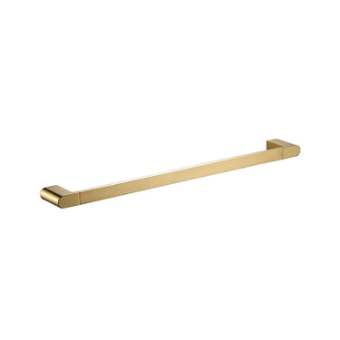 Flores Single Towel Rail 800mm -Brushed Gold- Nuvio-55301-800-BG-Towel Rail