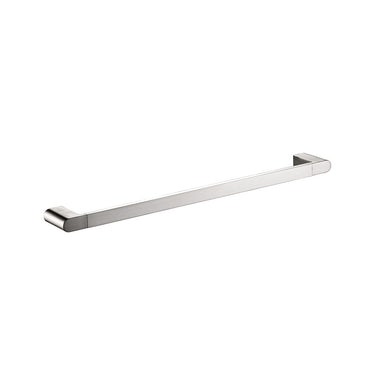 Flores Single Towel Rail 800mm -Brushed Nickel- Nuvio-55301-800-BN-Towel Rail