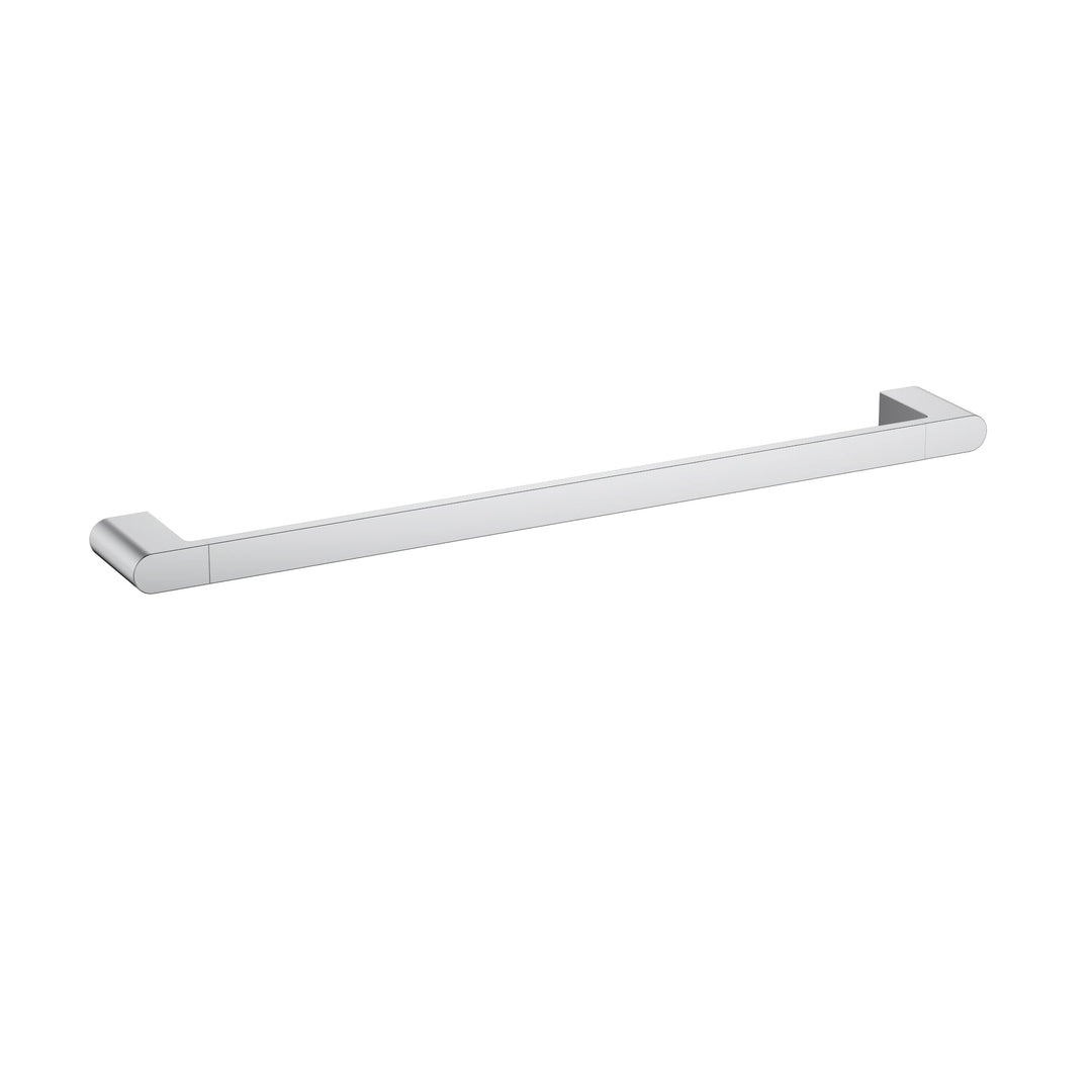 Flores Single Towel Rail 800mm — Chrome