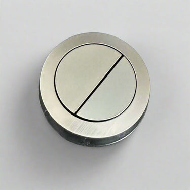 Gunmetal Round Toilet Button - Nuvio - CBA - BR - GM - Toilet Button