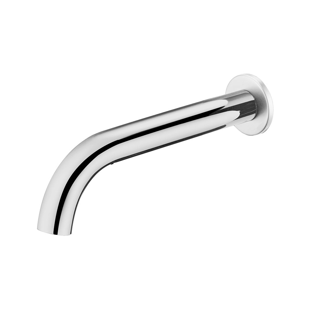 Hali Curved Bath Spout — Chrome