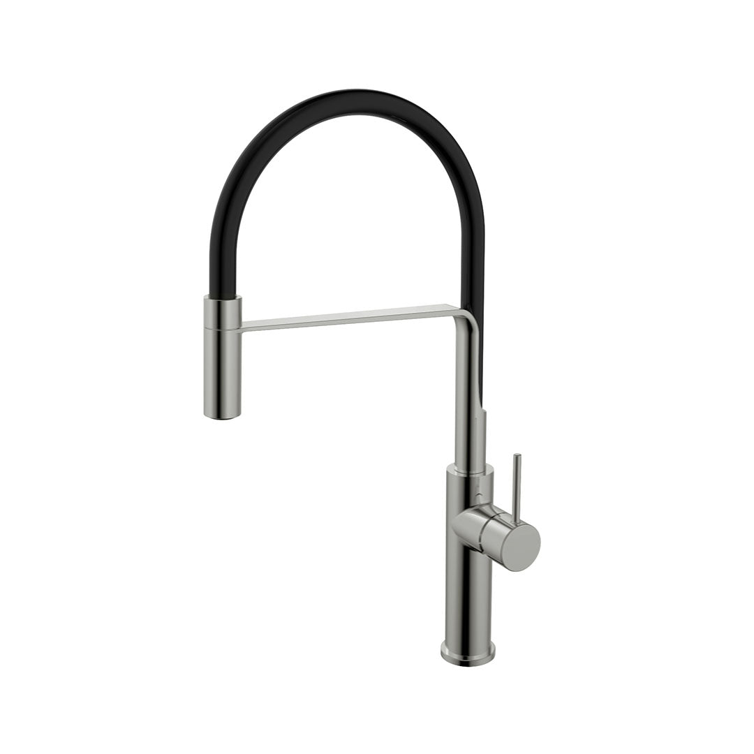 Hali Pull Out Multi Function Sink Mixer — Brushed Nickel
