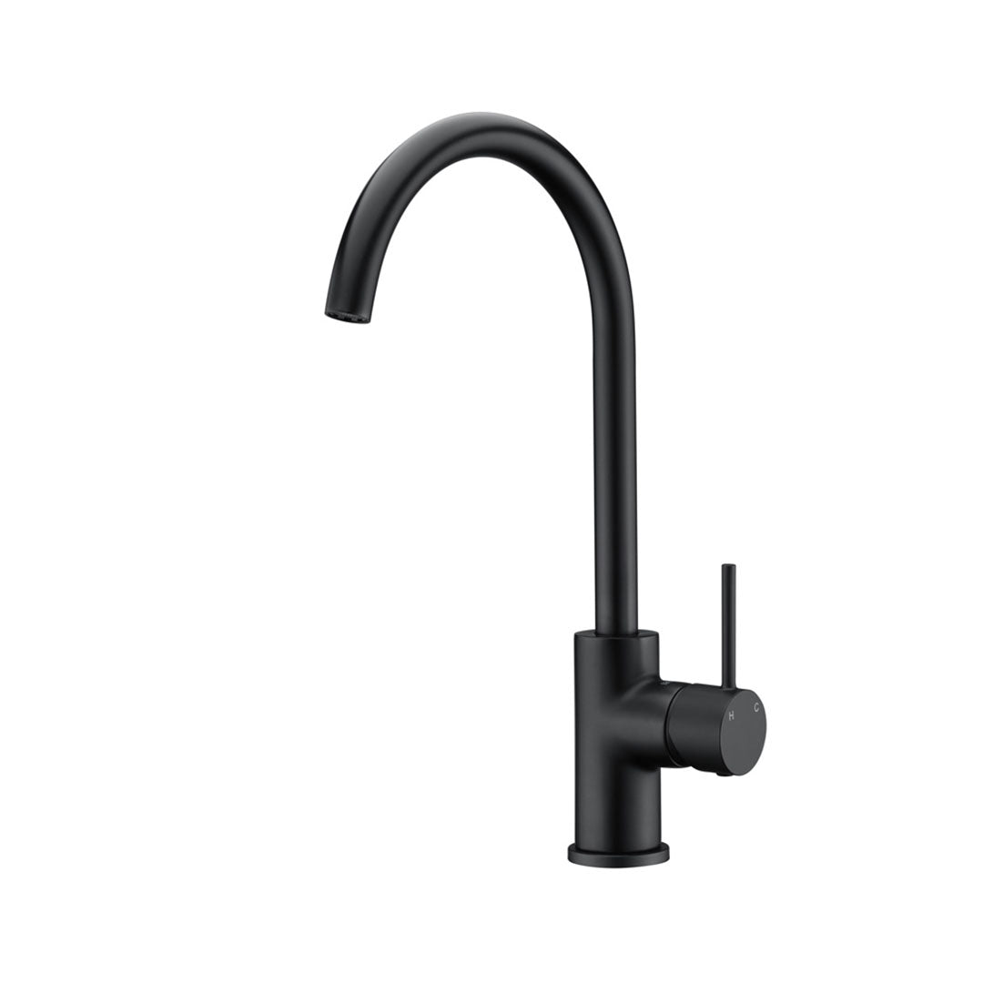 Hali Sink Mixer — Matte Black