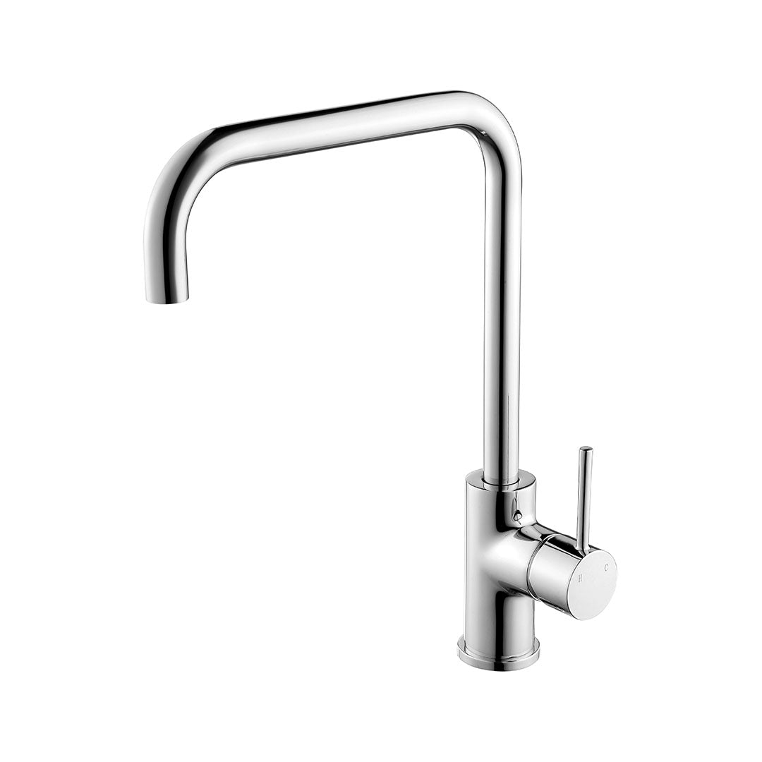 Hali Square Neck Sink Mixer — Chrome