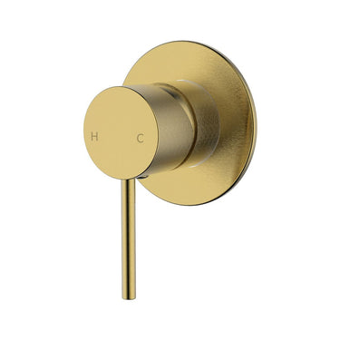 Hali Wall Mixer -Brushed Gold- Nuvio-HYB88-301BG-Wall Mixer