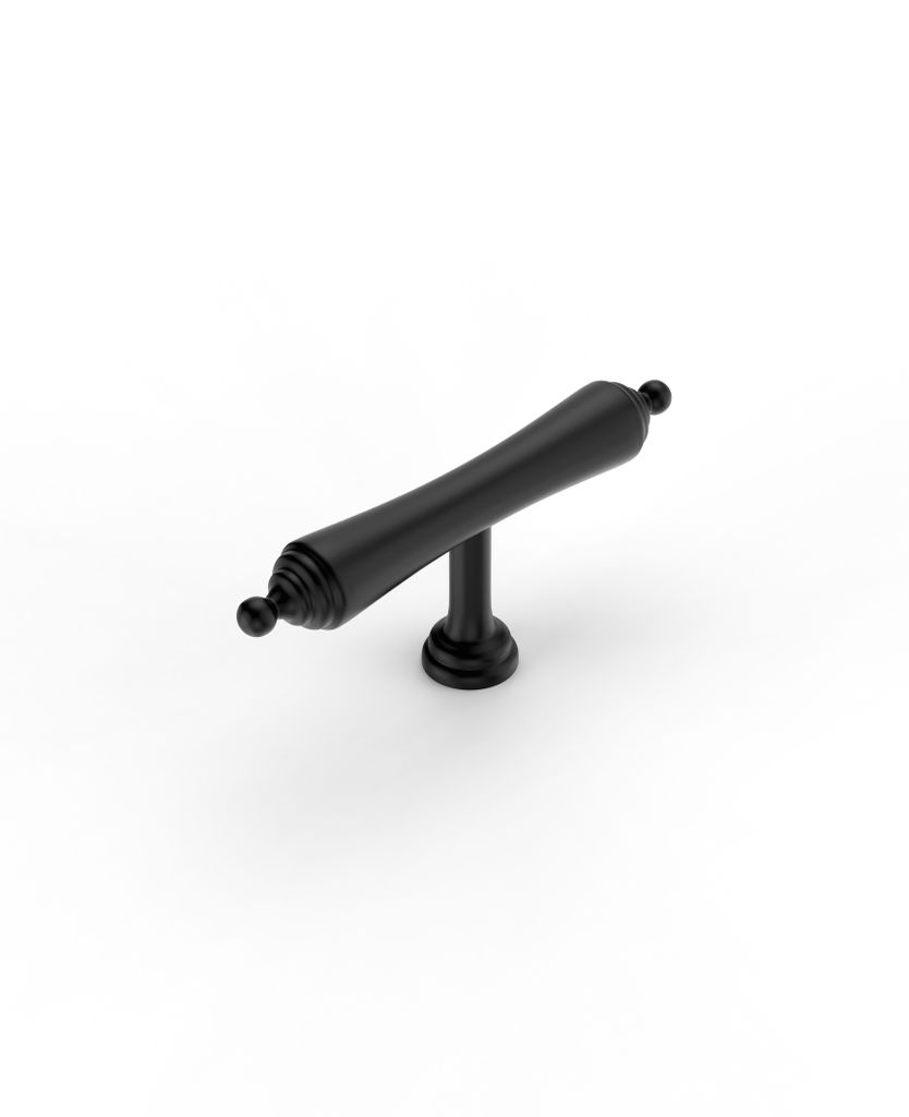 Heirloom Handle — 80mm / Matte Black
