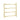 Light Brushed Brass Heated Towel Rack 4 Bars - Nuvio - LBG04.R.HTR - Towel Rack