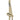Light Brushed Brass Shower Rail with Handheld Shower - Nuvio - LBG2147-1.SH - Shower Set