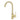 Light Brushed Brass Standard Kitchen Mixer - Nuvio - LBG1026.KM - Basin Mixer