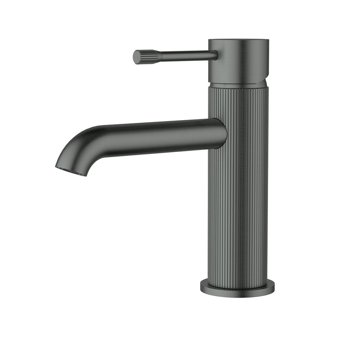 Linie Basin Mixer — Gunmetal