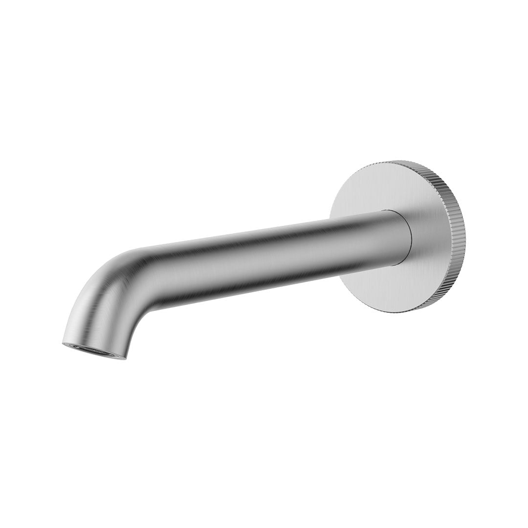Linie Curved Spout - 220mm — Brushed Nickel