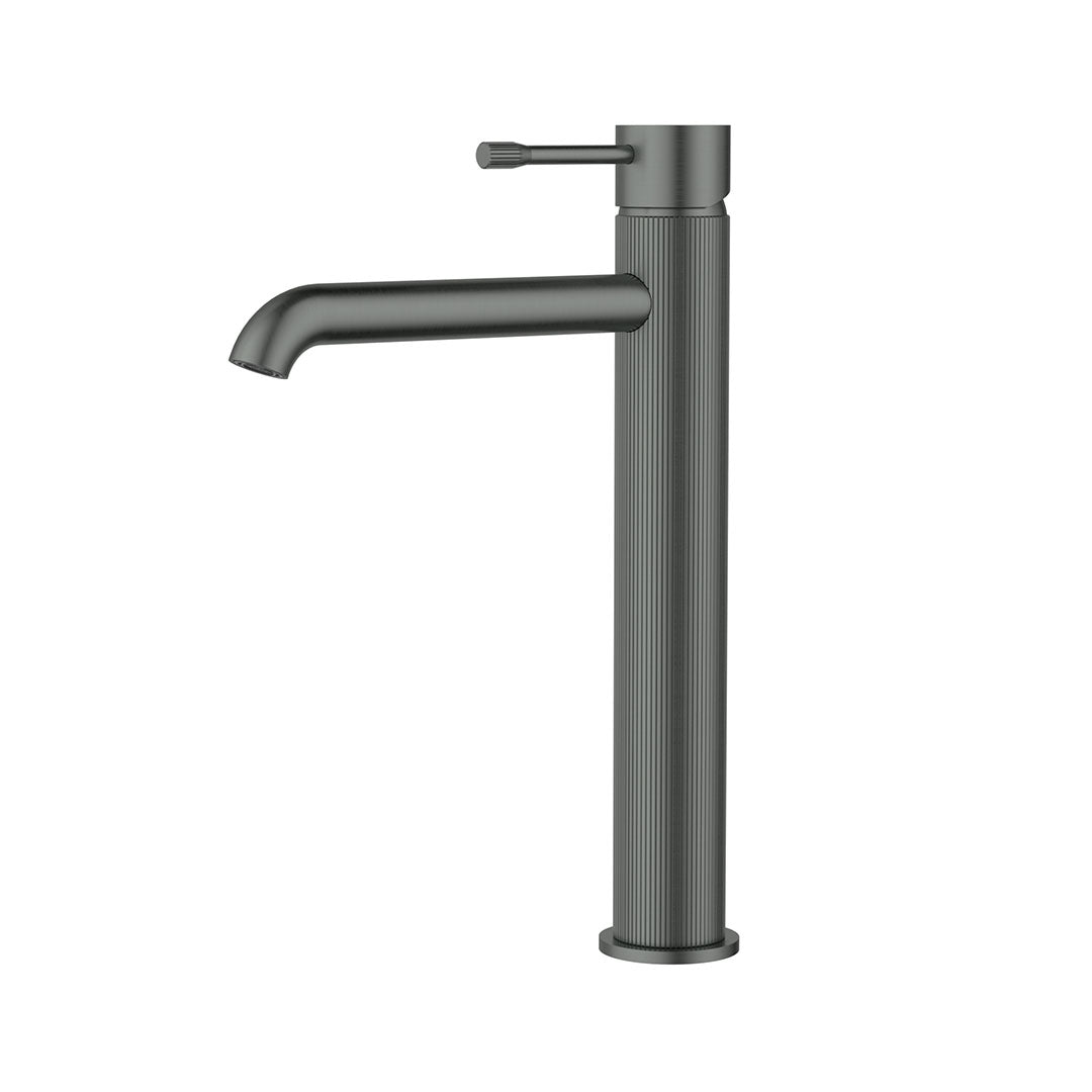 Linie High Basin Mixer — Gunmetal