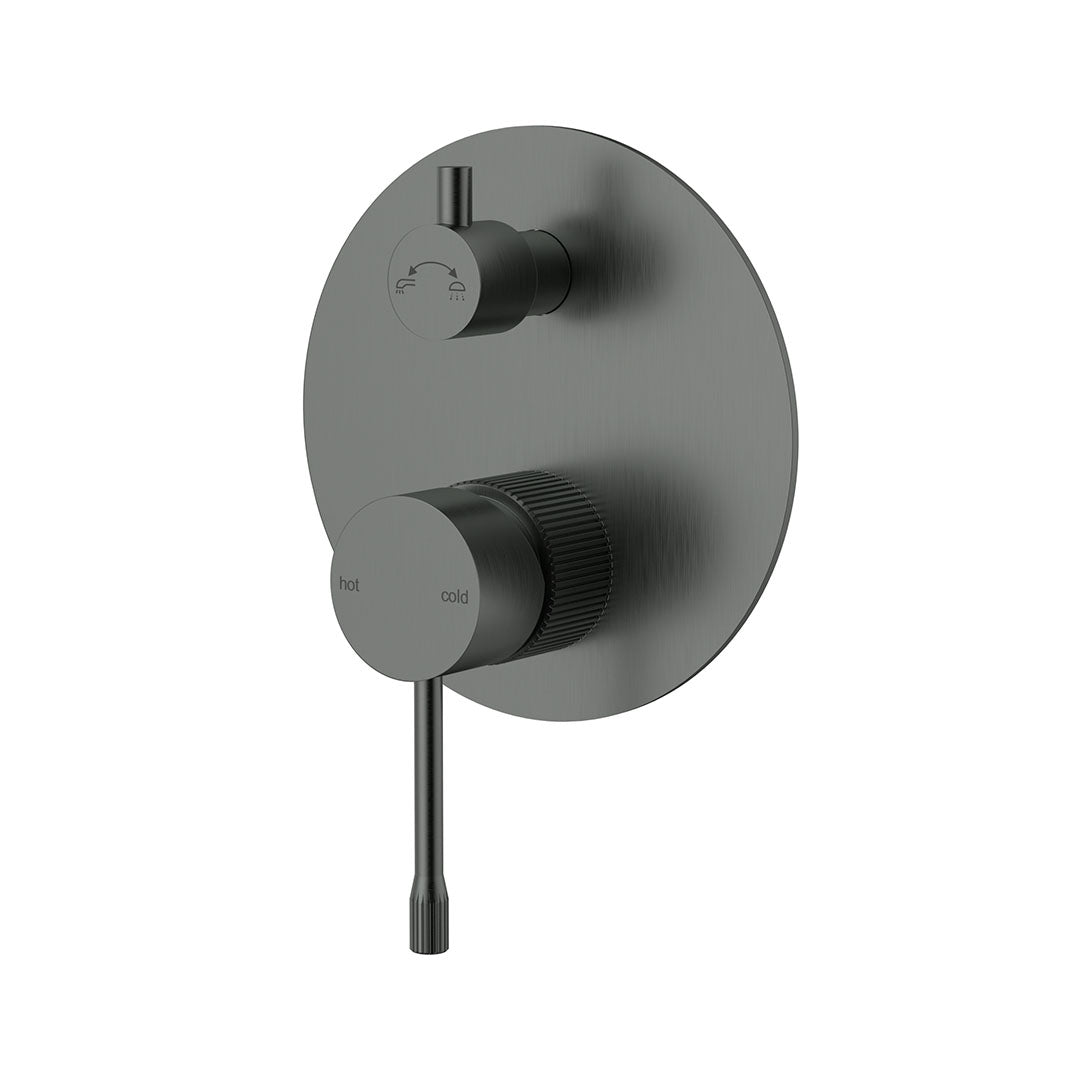 Linie Wall Mixer Diverter Trim Kit — Gunmetal