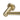 LUCID PIN - 300mm Light Brushed Brass Hand Towel - Nuvio - LBG6610.TR - Towel Hook