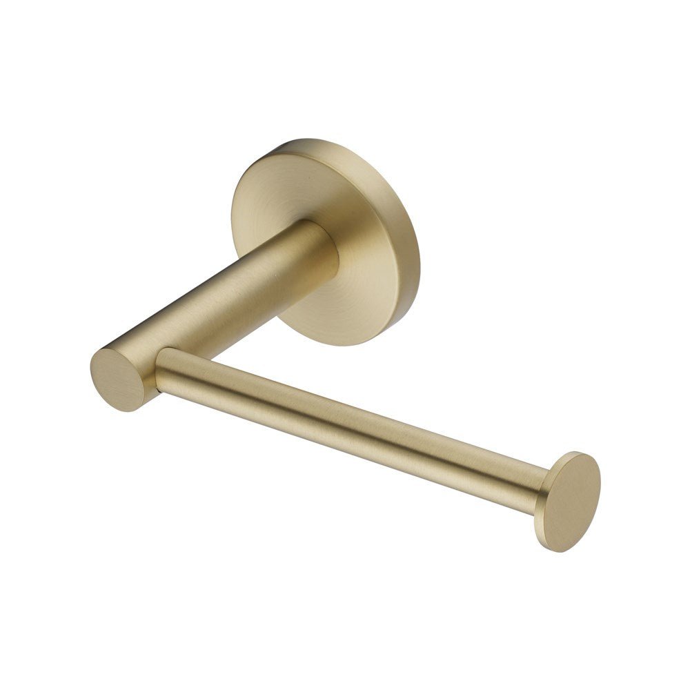 LUCID PIN - Light Brushed Brass Toilet Paper Holder — Default Title