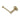 LUCID PIN - Light Brushed Brass Toilet Paper Holder - Nuvio - LBG6611.TR - 