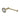 LUCID PIN - Light Brushed Brass Toilet Paper Holder - Nuvio - LBG6611.TR - 