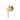 LUCID PIN Light Brushed Brass Wall Mixer Trim Kit Only (match CLPM) - Nuvio - LBG0126-2-80.ST-NB - Wall Mixer