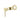 LUCID PIN Light Brushed Brass Wall Mixer Trim Kit Only (match CLPM) - Nuvio - LBG0126-2-80.ST-NB - Wall Mixer