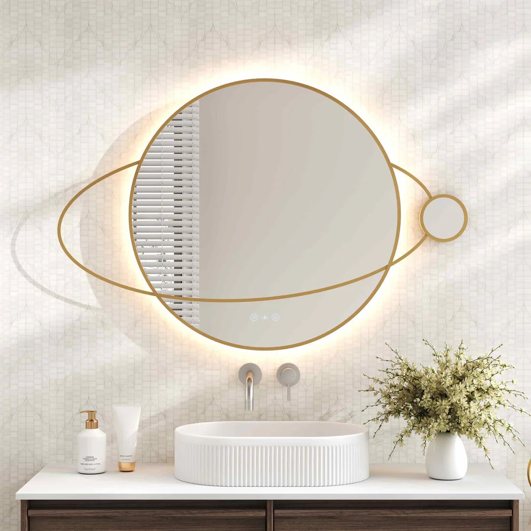Luna 950×800mm LED Planet Mirror — Default Title