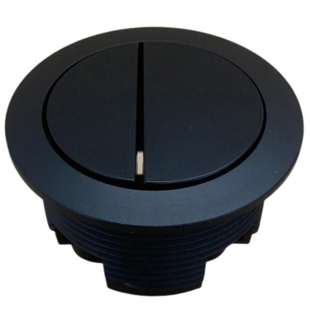 Matte Black Round Toilet Button — Default Title