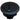 Matt Black Round Toilet Button - Nuvio - CBA - BR - BK - Toilet Button