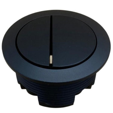 Matt Black Round Toilet Button - Nuvio - CBA - BR - BK - Toilet Button