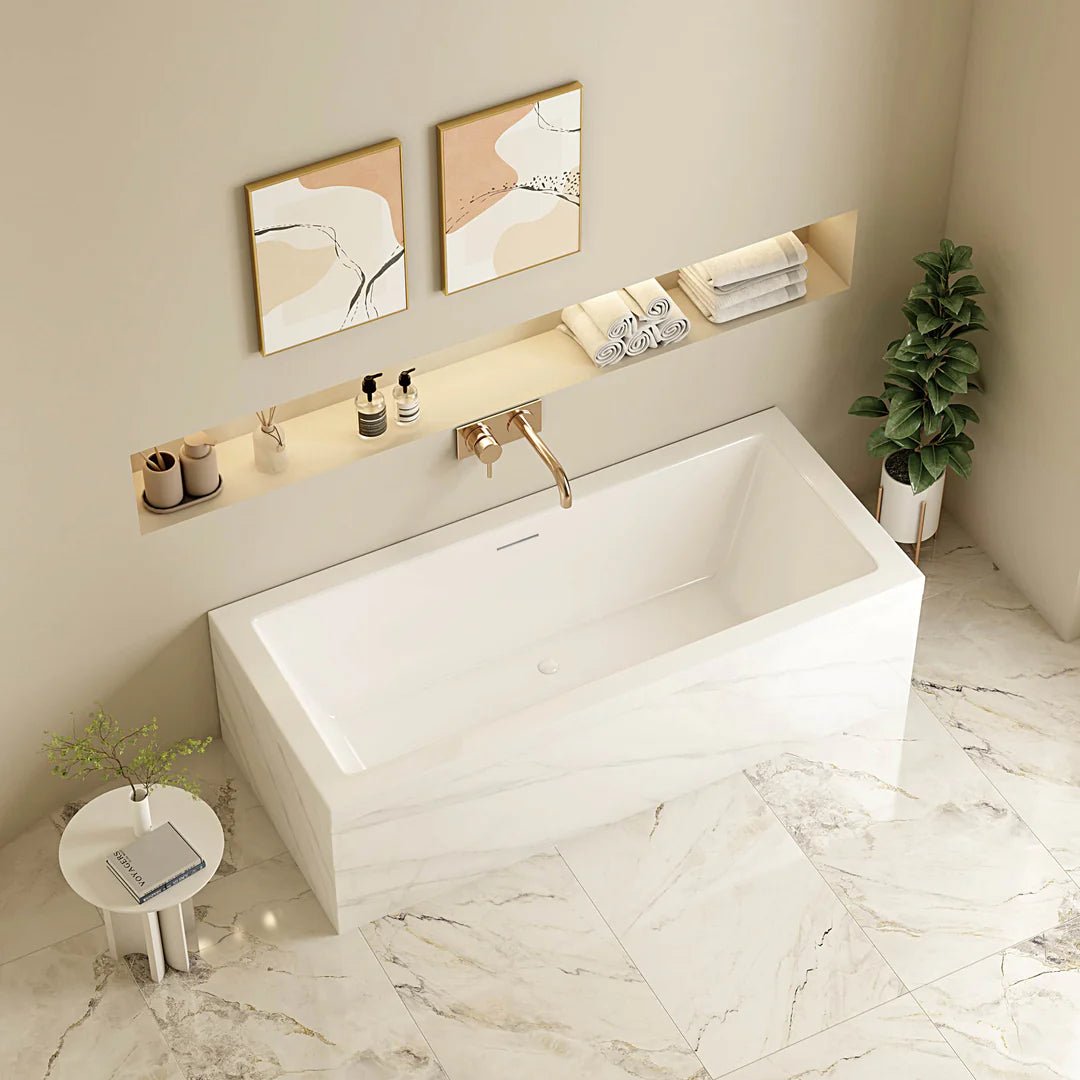 Mira Insert & Island Bathtub - Gloss White — Default Title
