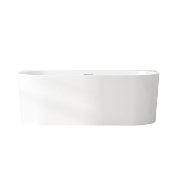 Musen Acrylic Bathtub 1500mm - Gloss White - Nuvio - MU - 1500 - W - Bathtub