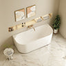 Musen Acrylic Bathtub 1700mm - Gloss White - Nuvio - MU - 1700 - W - Bathtub