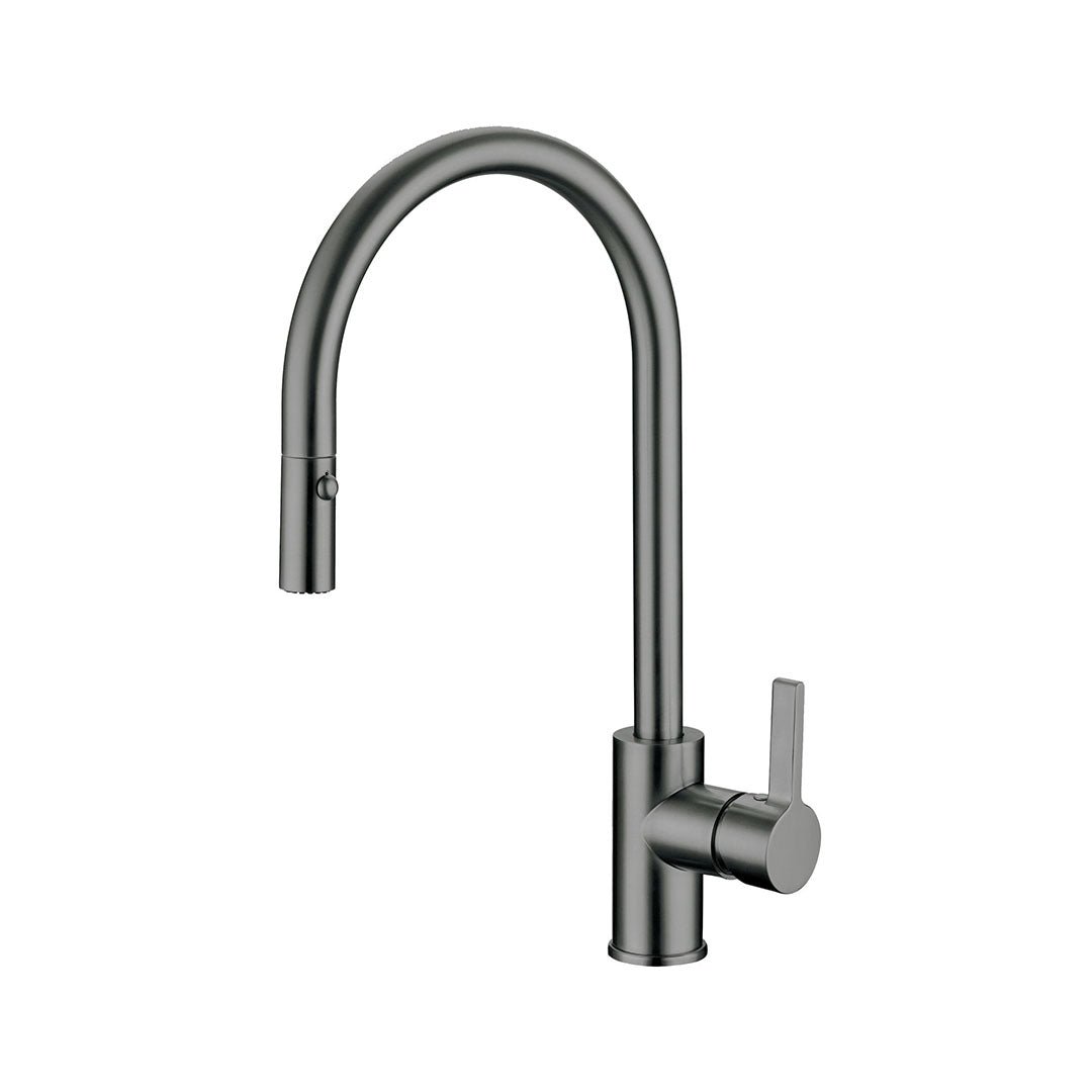 Otus Pull Out Sink Mixer — Gunmetal