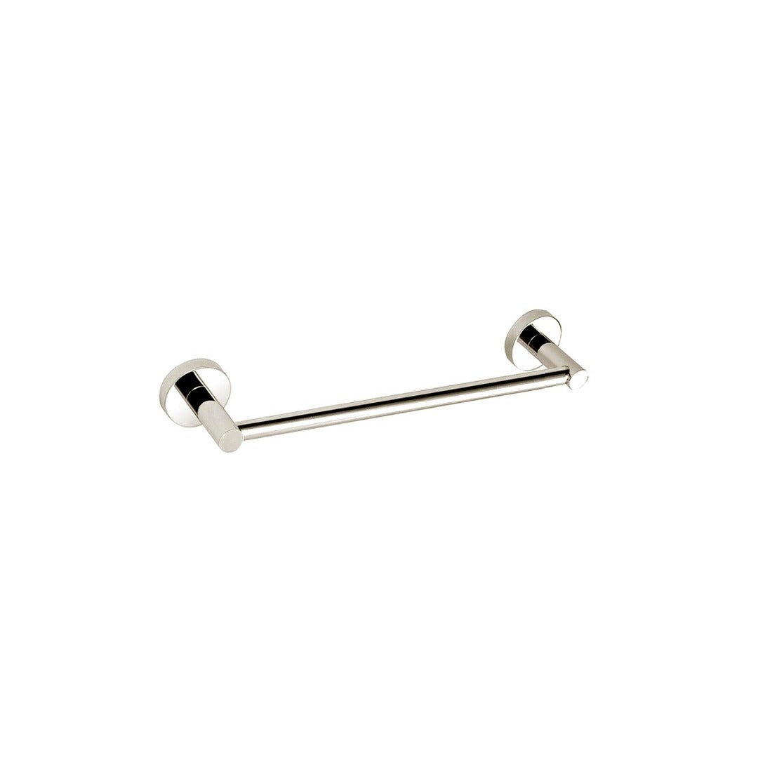 Otus Single Towel Rail 350mm — Brushed Nickel