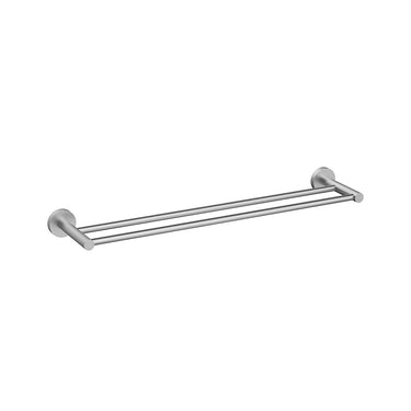 Otus Slimline Double Towel Rail 600mm -Stainless Steel- Nuvio-4501-600SS-Towel Rail