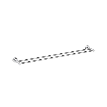 Otus Slimline Double Towel Rail 900mm -Chrome- Nuvio-4501-900CH-Towel Rail