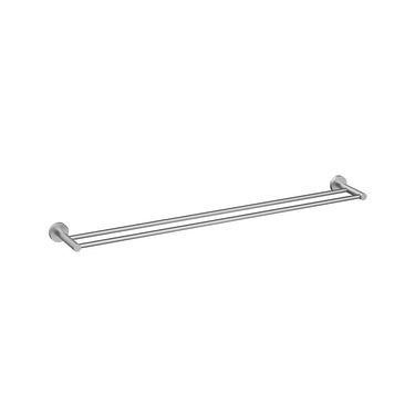 Otus Slimline Double Towel Rail 900mm -Stainless Steel- Nuvio-4501-900SS-Towel Rail