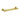 Otus Slimline Metal Shelf - Brushed Gold - Nuvio - 4527A-BG - Shelf