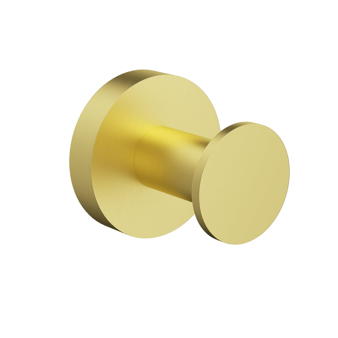 Otus Slimline Robe Hook — Brushed Gold