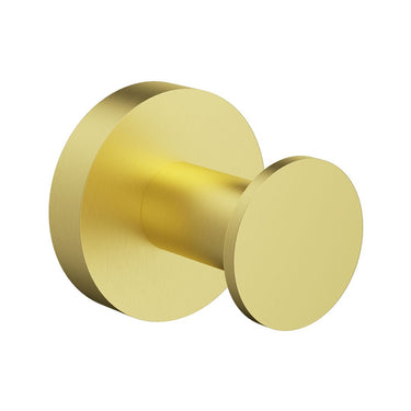 Otus Slimline Robe Hook -Brushed Gold- Nuvio-4515BG-Robe Hook