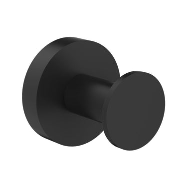 Otus Slimline Robe Hook -Matte Black- Nuvio-4515MB-Robe Hook