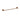 Otus Slimline Single Towel Rail 600mm - Brushed Copper - Nuvio - 4502-600BC - Towel Rail