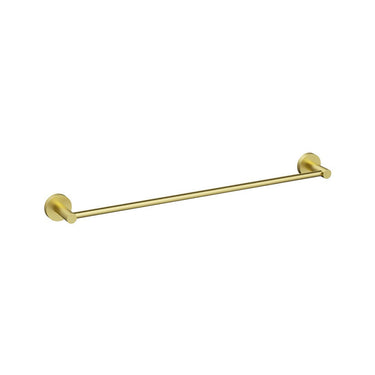 Otus Slimline Single Towel Rail 600mm -Brushed Gold- Nuvio-4502-600BG-Towel Rail